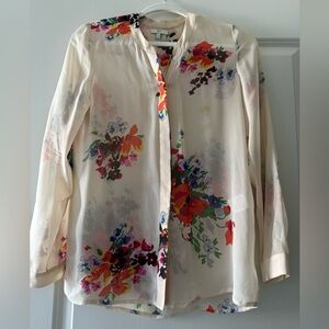 Joie floral blouse size small